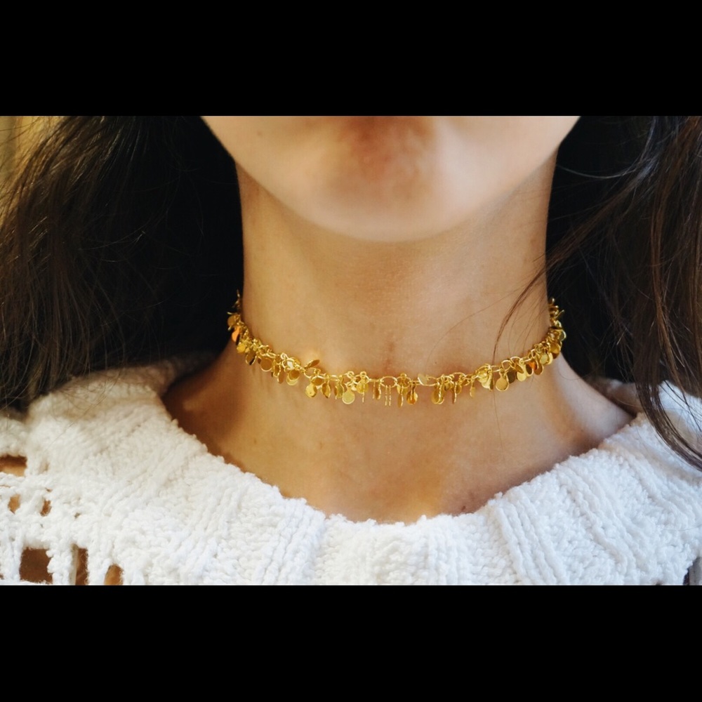 Urban outfitters confetti choker